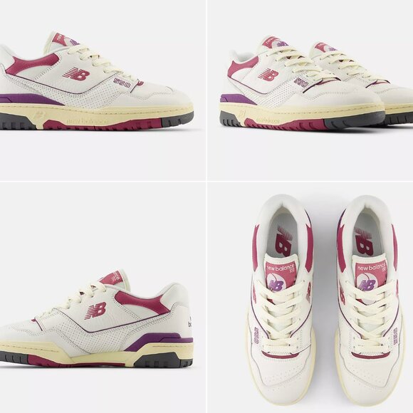 New Balance 550 UNISEX low top sneakers pink purple M 7.5 / W 9 US - Picture 1 of 5